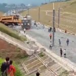 【緊急速報】インドネシア高速鉄道が脱線　7人死傷￼